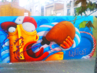 Graffiti en Sabadell
